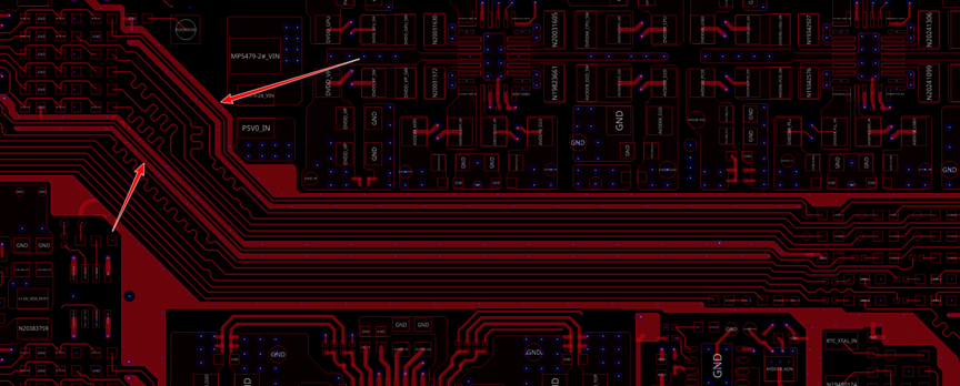 Ground trace for single-ended signals-1