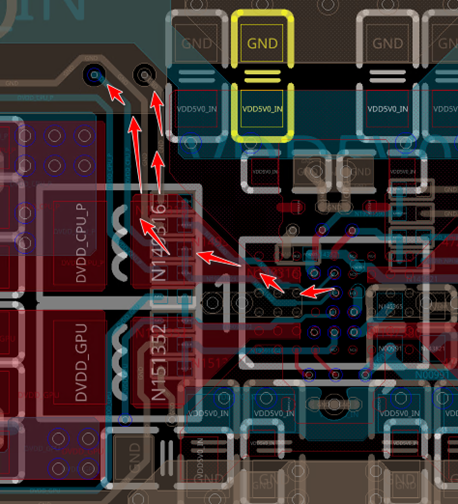 Distal Feedback PCB Layout 1