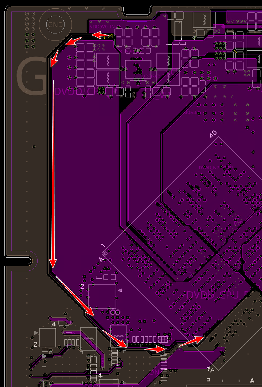 Distal Feedback PCB Layout 2
