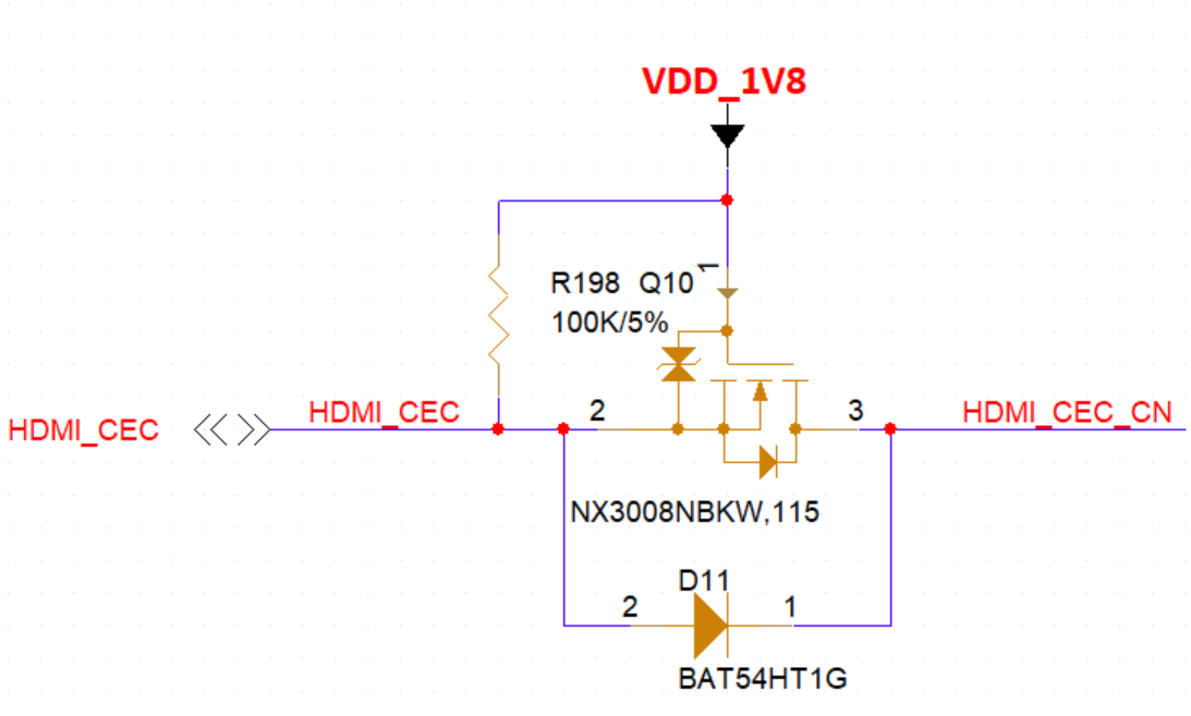 CEC isolation circuit