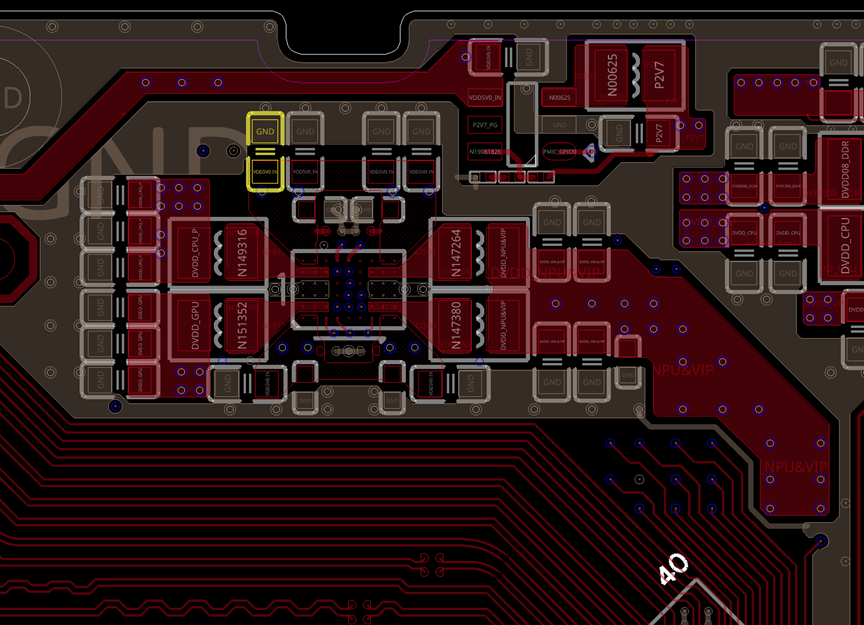 ZH70300 PCB Fan out示意图